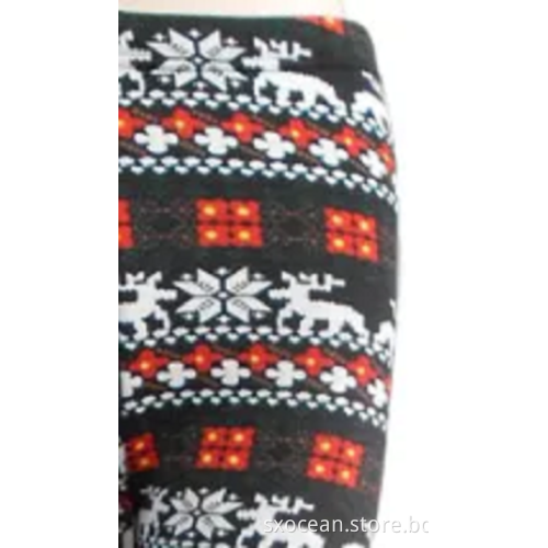 Custom 98% polyester 2% spandex lady's leggings